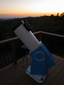10″ Dobsonian, on the Observation Deck